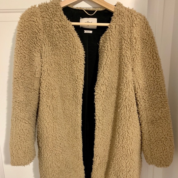 WILFRED LABORATOIRIE COAT(TEDDY) SIZE XS - Picture 1 of 8